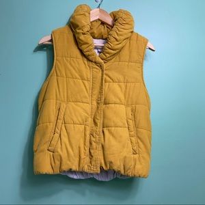 Pilcro and The Letterpress yellow vest